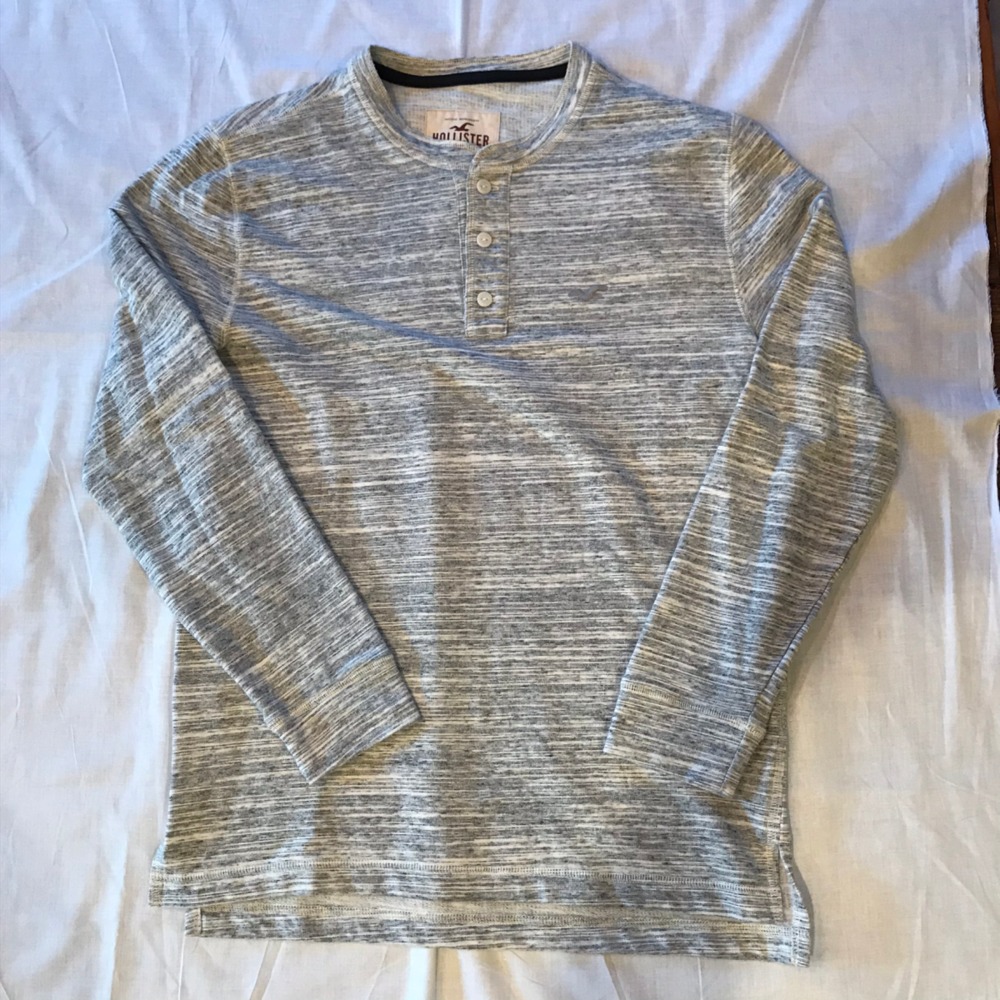 Hollister Long Sleeve Henley